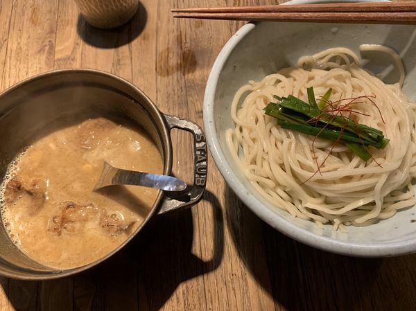 「もつつけ麺 900円」@和醸良麺 すがりの写真
