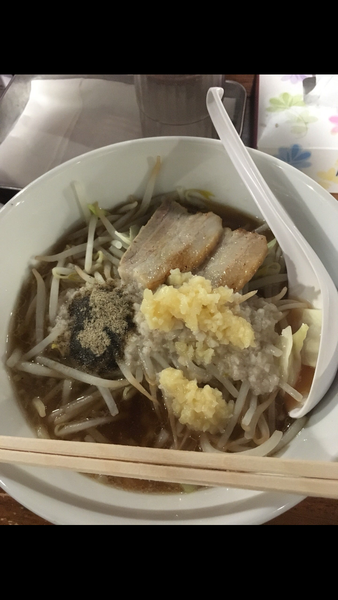 「二郎系煮干し」@煮干しラーメン 麺匠 春晴の写真
