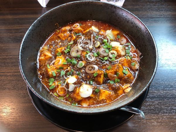 「正宗麻婆麺セット」@申手延麺の写真