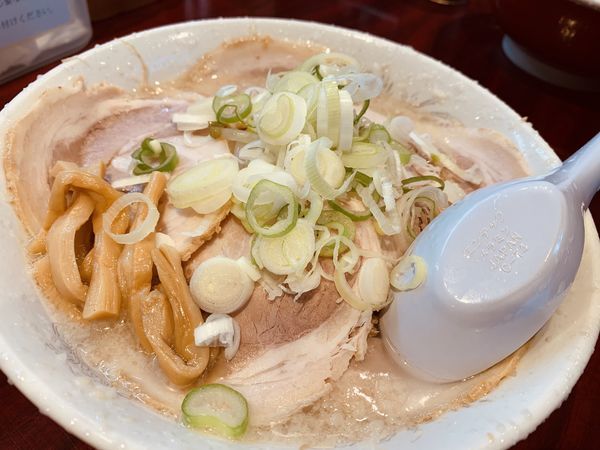 「醤油チャーシューめん」@こってりらーめん なりたけ 本八幡店の写真