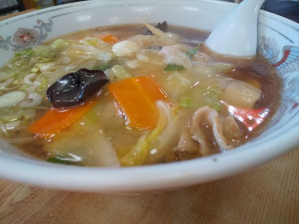 「#野菜うま煮ラーメン #750円」@貴楽飯店の写真