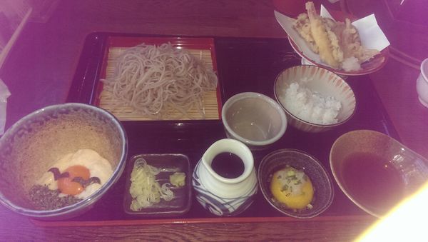 「ゆうやけそばセット」@お食事処 いろりばたの写真