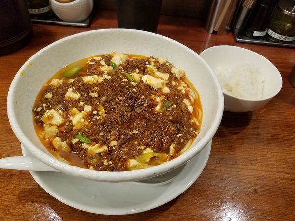 「麻婆麺(倍辛)¥1000」@SHIBIRE NOODLES 蝋燭屋の写真