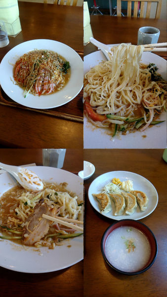 「ランチＡセットを『冷やし担々メンに変更』」@桂林の写真