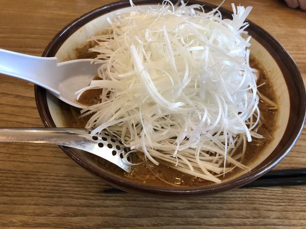「ネギ味噌」@横浜らーめん 松本家の写真