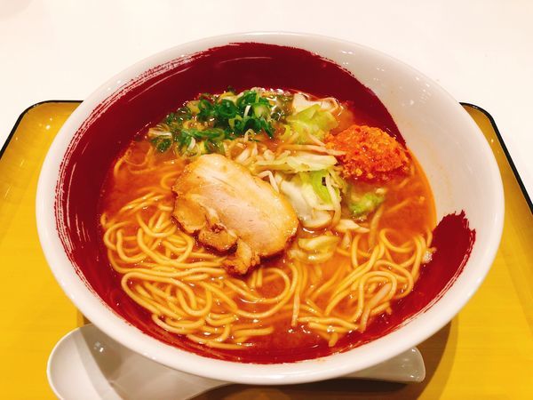 「信州味噌豚骨ラーメン」@信州味噌ラーメン なかせんどう 恵那峡SAの写真