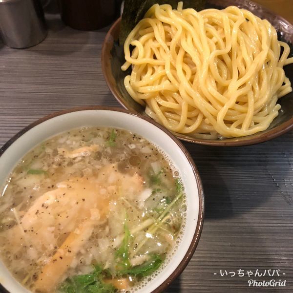 「塩つけ麺 850円」@めん屋 桔梗の写真