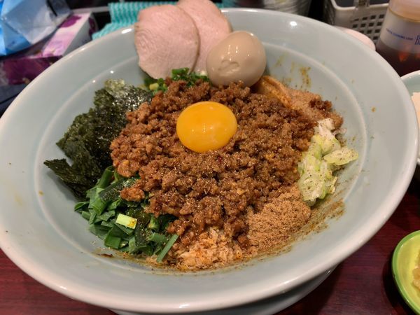 「【限定】台湾まぜそば」@佐野らーめん 湧の写真