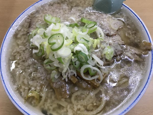 「老麺(油入り)」@安福亭 柏町本店の写真