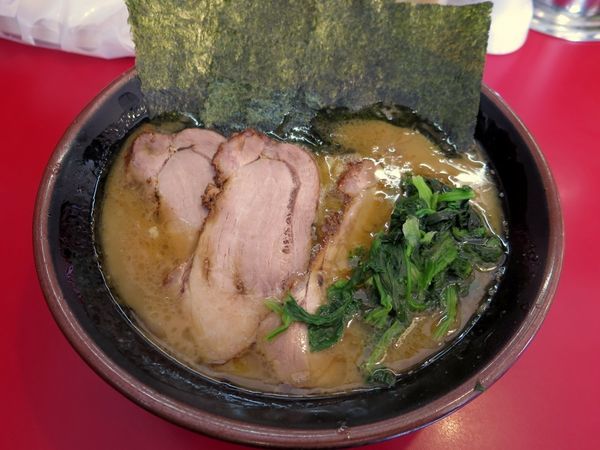 「チャーシューメン（３枚） ７８０円 ※やわらかめ/普通/多め」@家系ラーメン 王道の写真