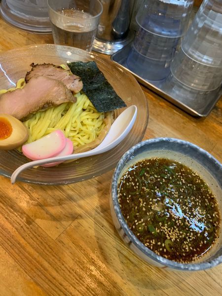 「流星つけ麺1000円」@流星軒の写真