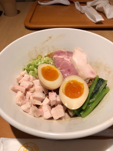 「【麺や 福はら】大和肉鶏の香味まぜそば900円」@むぎくらべの写真