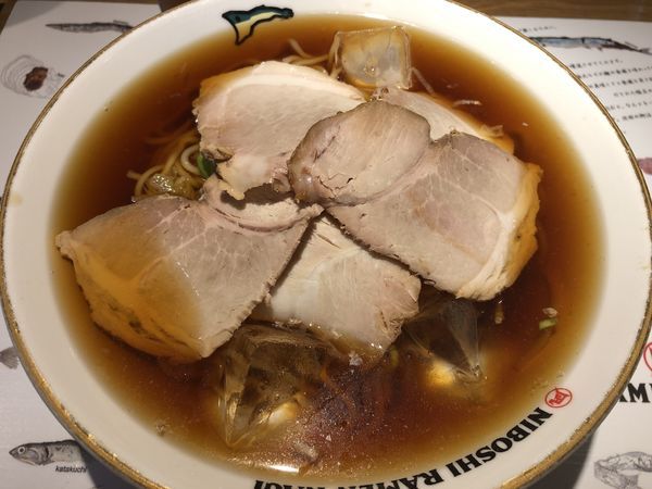 「冷やし煮干しそば 大盛」@すごい煮干ラーメン凪 田町店の写真