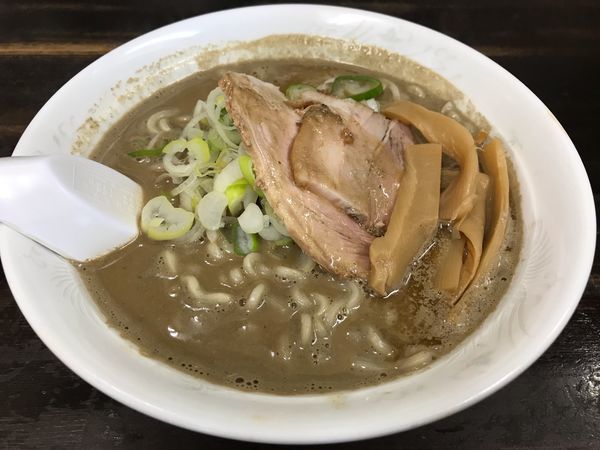 「【裏】ごぐえぎ  880円」@長尾中華そば 青森駅前店の写真
