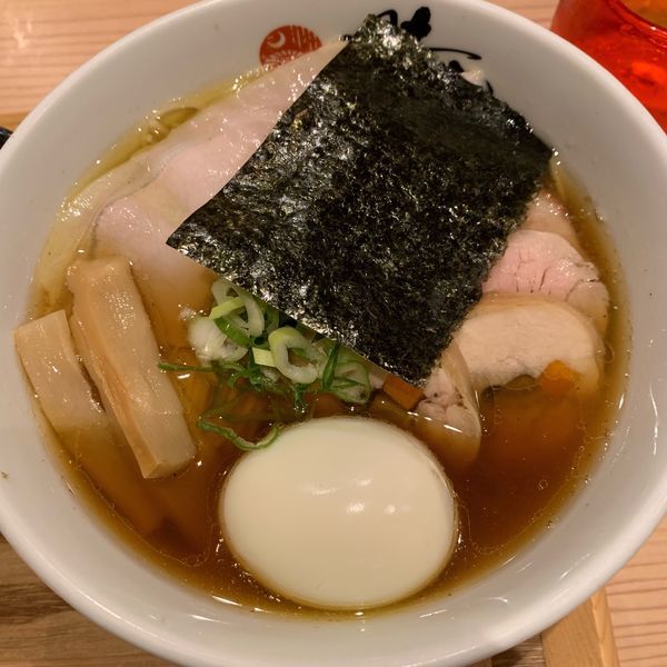 「中華蕎麦780円＋特製トッピング300円。」@中華蕎麦 時雨の写真