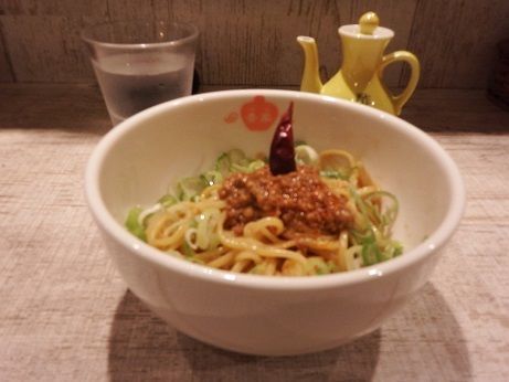 「日式・汁なし担々麺（ハーフ）」@香家 中目黒店の写真
