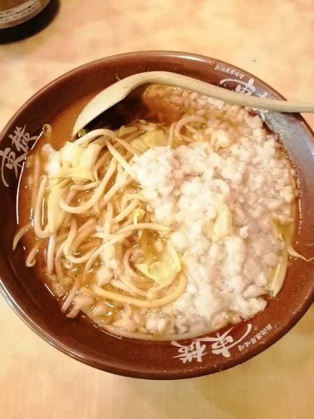 「味噌ラーメン」@ラーメン 東横 紫竹山店の写真