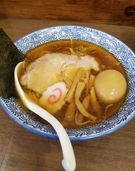 「味玉中華そば¥770+肉味噌ご飯¥100(ランチタイム)」@中華そば ふうみどうの写真
