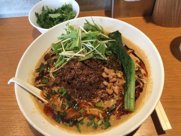 「汁あり担々麺」@汁なし担担麺 ピリリ 神田店の写真