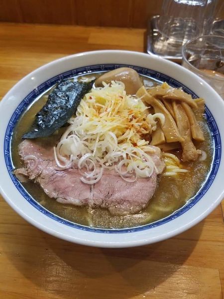 「塩ラーメン(並)¥950+味玉¥50」@自家製中華そば としおかの写真