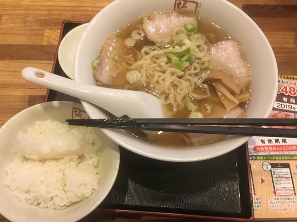 「喜多方ラーメン 特価¥480」@喜多方ラーメン坂内 新宿パークタワー店の写真