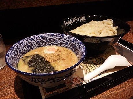 「濃厚魚介豚骨つけめん頑者（並）麺２００ｇ」@らあめん花月嵐 桜新町店の写真