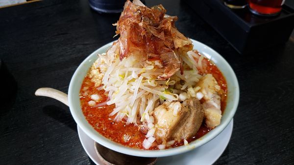 「ガッツ辛味噌950円」@麺屋 彬の写真