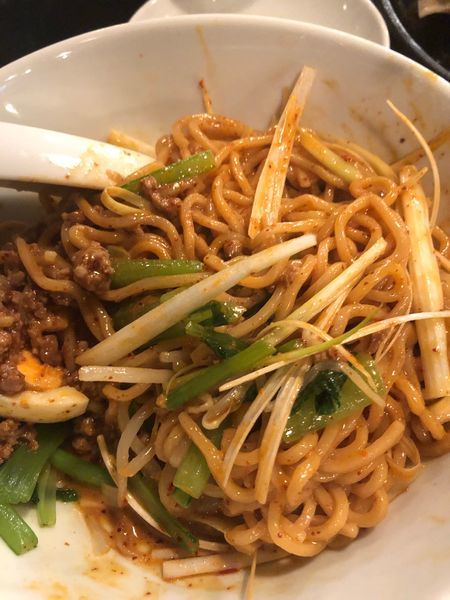 「汁なし坦々麺」@鉄龙山の写真