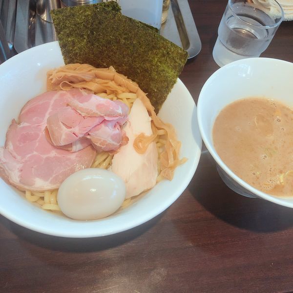 「特製魚介つけ麺」@中華そば 馨の写真