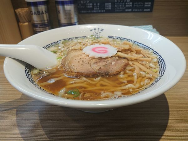 「中華そば 白(手もみ麺)」@中華そば 六感堂の写真