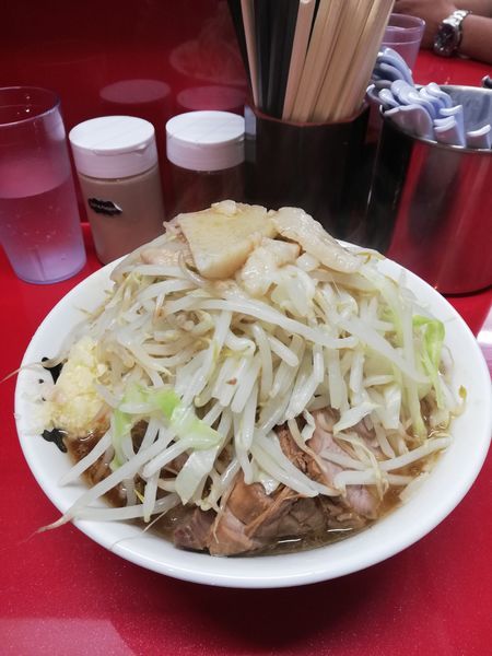 「小豚入り　850円」@ラーメン二郎 越谷店の写真