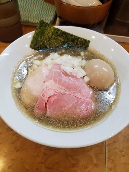 「味玉純煮干そば¥850+和え玉¥200」@中華そば 児ノ木の写真