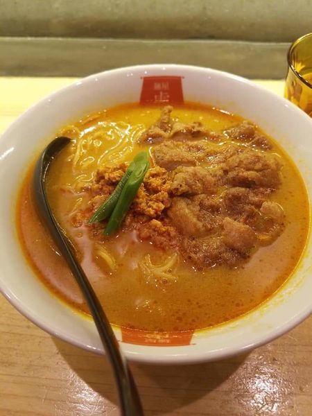 「パーコーカレー担々麺¥980」@四条富小路 麺屋虎杖 有楽町の写真