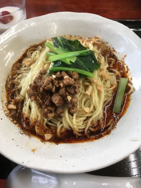 「山椒の香り汁なし坦々麺(850円)」@川菜餐室 風の都の写真