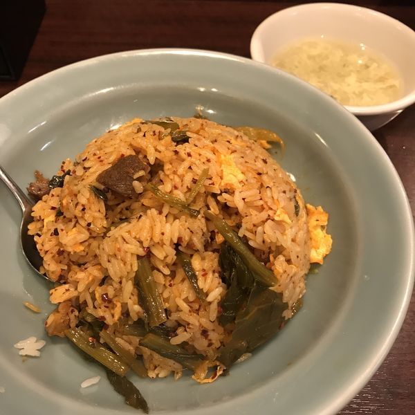 「高菜ピリ辛チャーハン（￥750）※」@中国家庭料理 你好 本店の写真