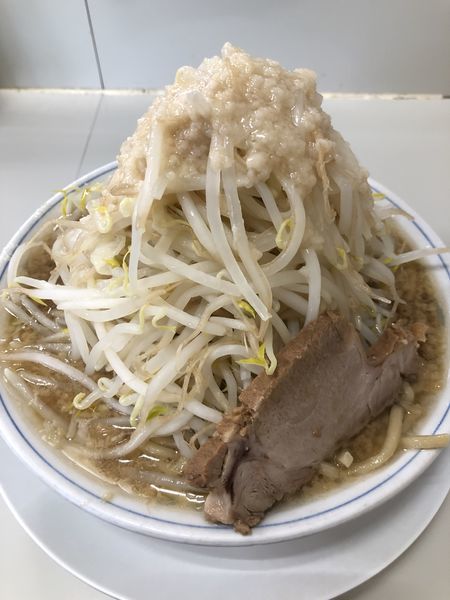 「ラーメン(ヤサイマシ、アブラマシ)」@ラーメン大 我孫子店の写真