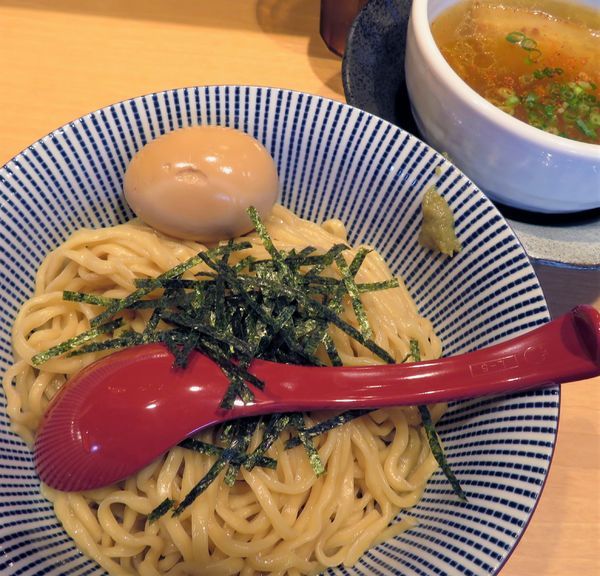 「味玉塩つけ麺（900円）」@塩つけ麺 灯花の写真