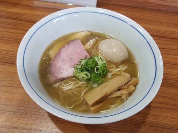「味玉中華そば¥880+味付き替え玉¥200」@中華そば 西川の写真