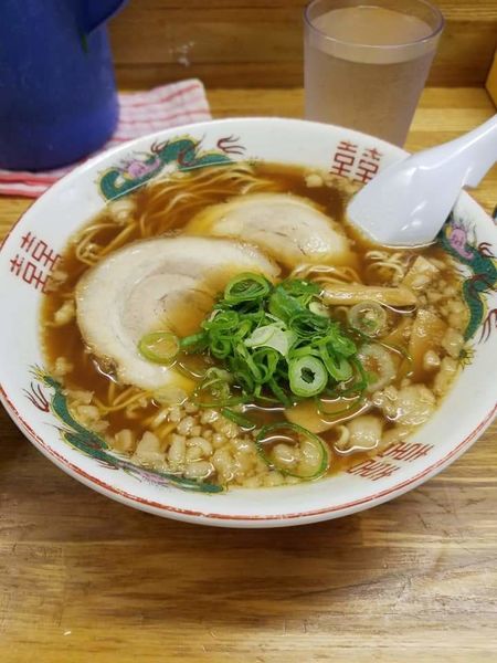 「らーめん・半焼飯セット¥900+生グラスビール¥250」@三公の写真