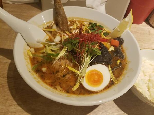 「スパイスラーメン¥950」@スパイスラーメン 点と線.の写真