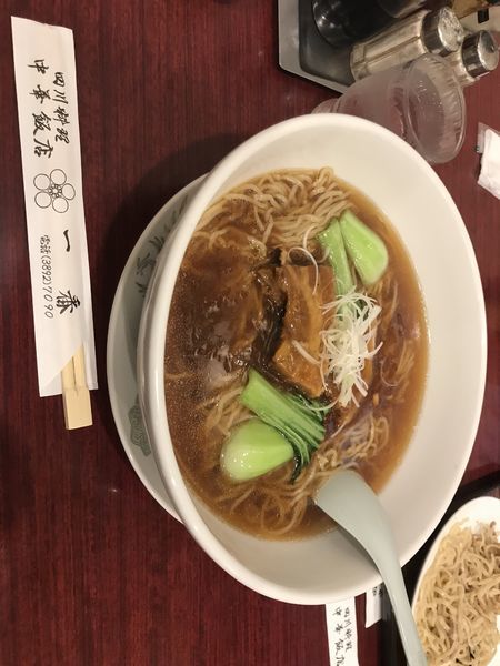 「角煮そば（大盛り）」@中華飯店 一番の写真