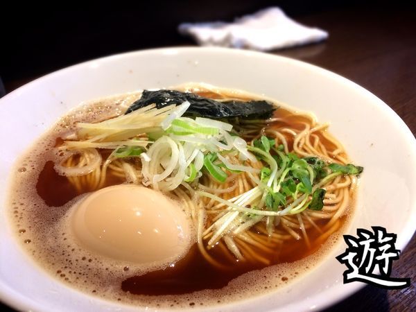 「動物ゼロ煮干しそば￥600」@麺処 遊 蕨店の写真