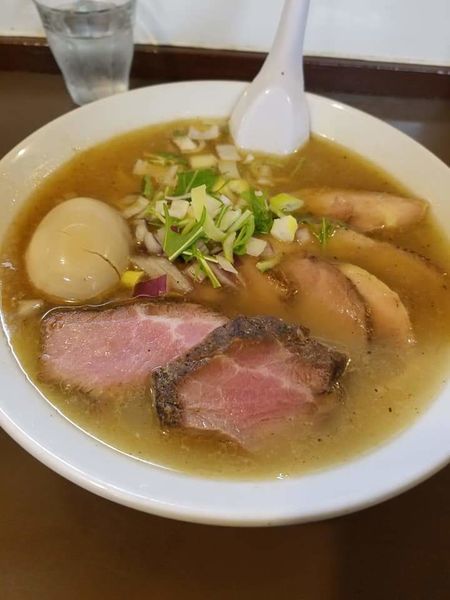 「こく塩¥800+本日の特製¥150」@鶏こく中華 すず喜の写真