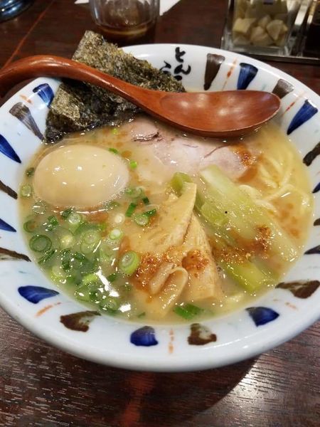 「七志味玉らーめん¥885」@七志 渋谷道玄坂店の写真