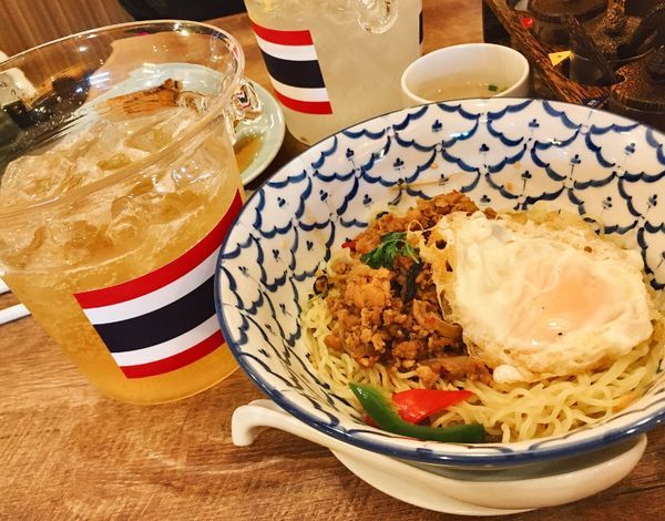 「☆汁なしガパオまぜそば☆」@サイアムオーキッド 横浜ポルタ店の写真