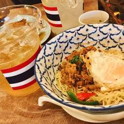 ☆汁なしガパオまぜそば☆