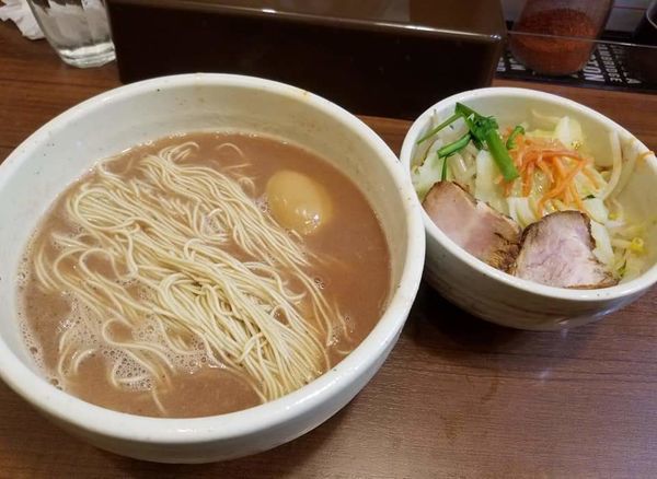 「バリカタらーめん¥820+プレーン+味玉¥100」@麺処 一笑の写真