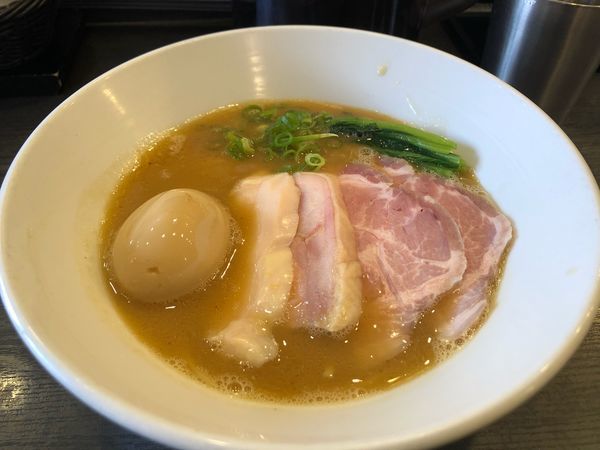 「特製濃厚魚介ラーメン」@麺や 福はらの写真