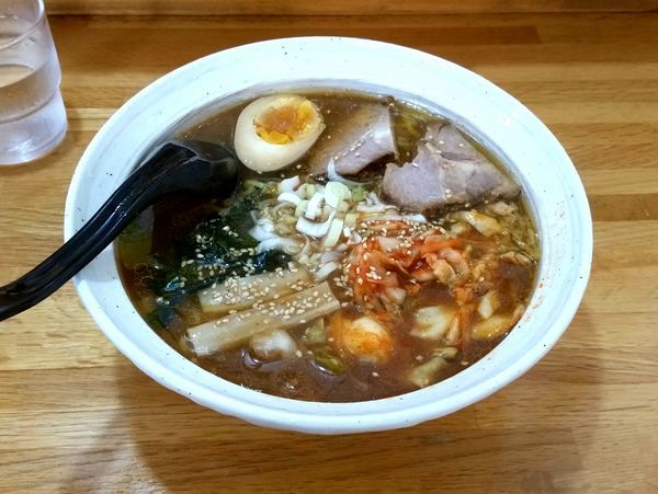 「キャベツキムチらーめん(みそ)」@南幌らーめん きららの写真