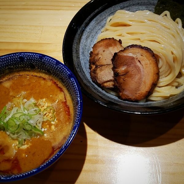 「【限定】坦々つけそば-Ver.2- ８５０円」@麺屋 必道の写真